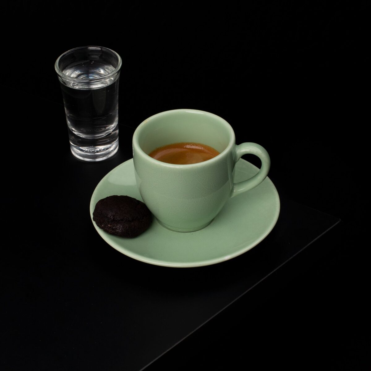 Espresso Cup & Saucer — Nine Kilns studio pottery