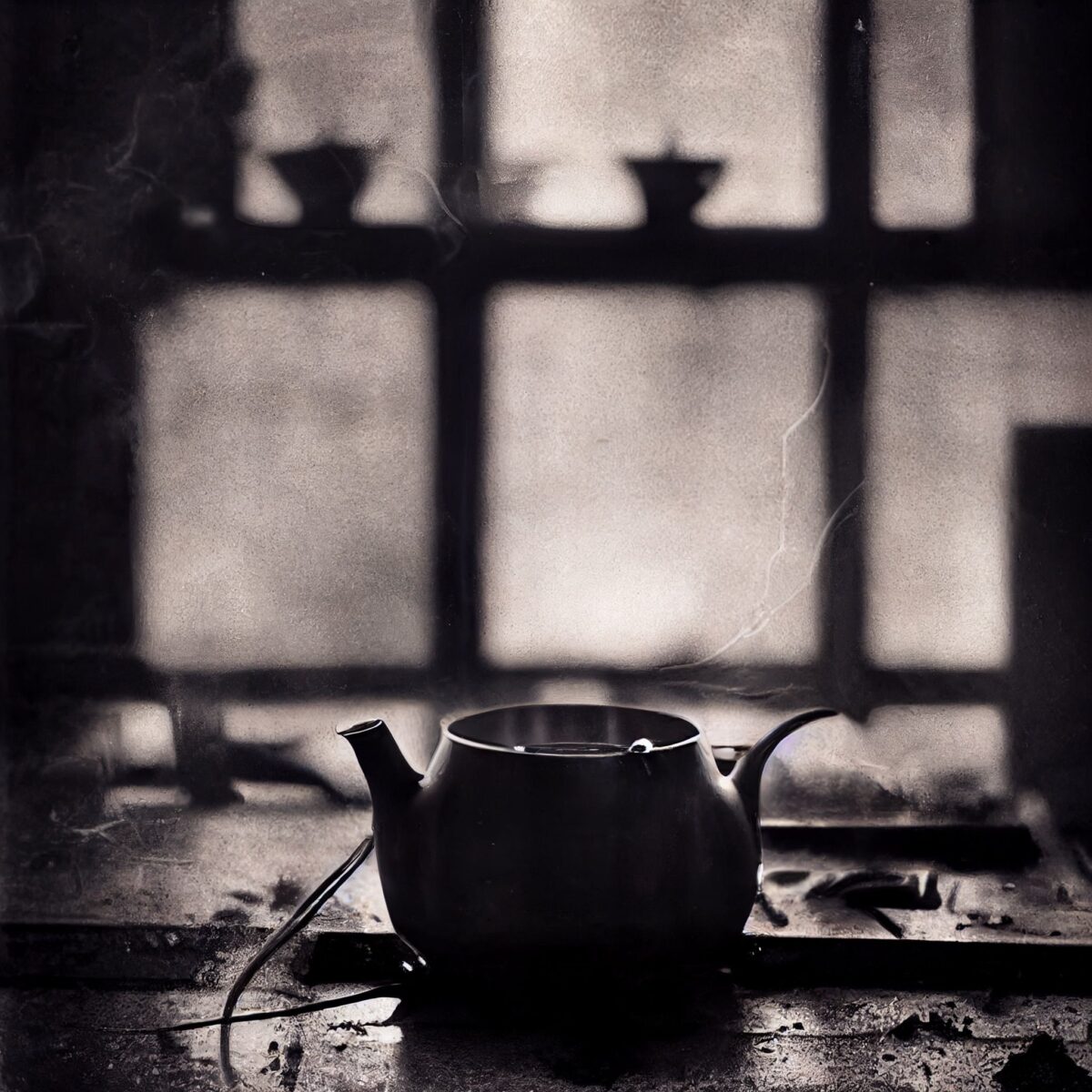 Matte Black Teapot — Nine Kilns studio pottery