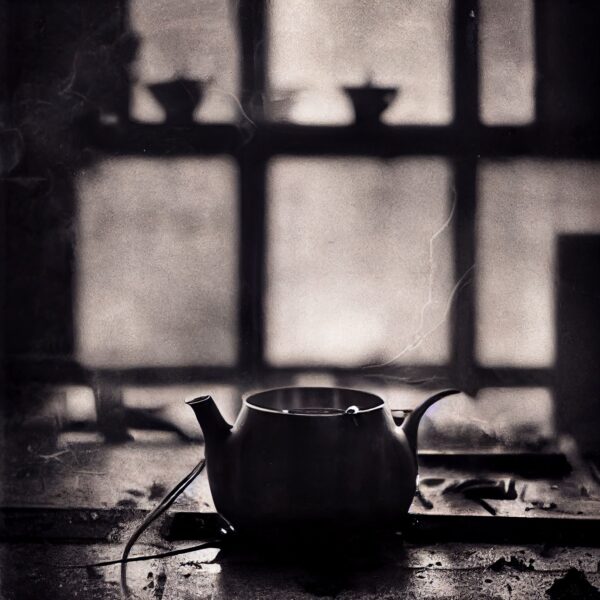 Matte Black Teapot — Nine Kilns studio pottery
