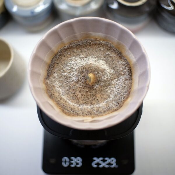 Fluted Pour-Over Dripper — Nine Kilns studio pottery